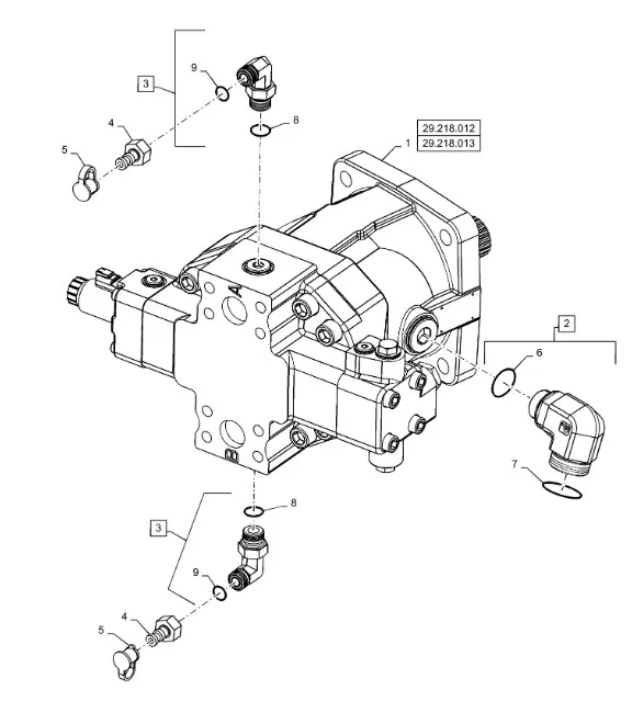 48122377 - Гидравлический насос